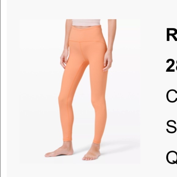 lululemon athletica Pants - 🍋NBW Lululemon Ribbed Contour Legging🍋